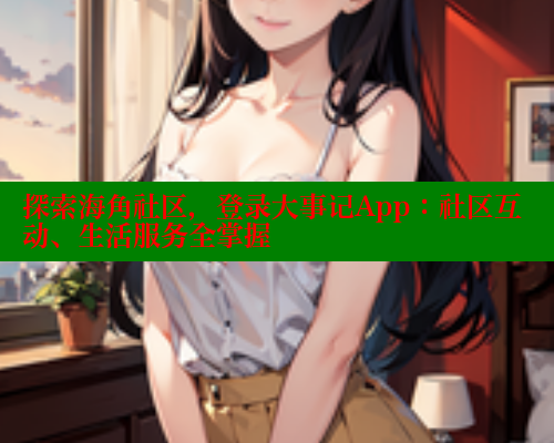 探索海角社区，登录大事记App：社区互动、生活服务全掌握 海角首页 第1张