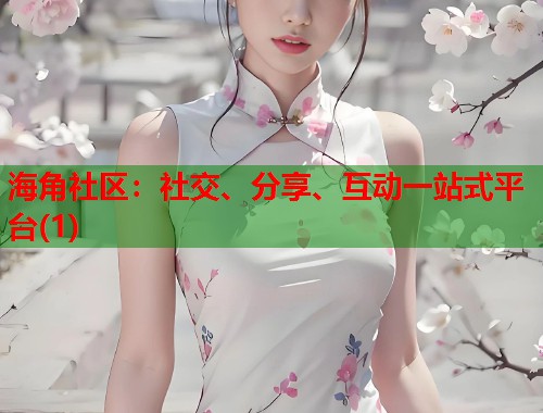 海角社区：社交、分享、互动一站式平台(1)
