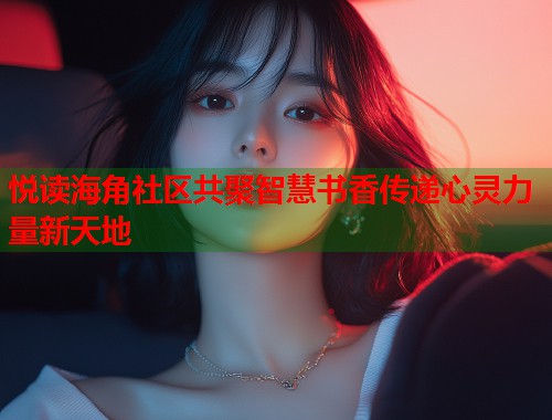 悦读海角社区共聚智慧书香传递心灵力量新天地