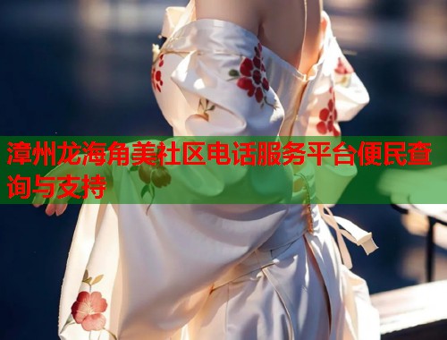 漳州龙海角美社区电话服务平台便民查询与支持